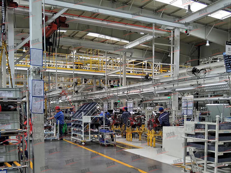 板鏈發動機預裝線